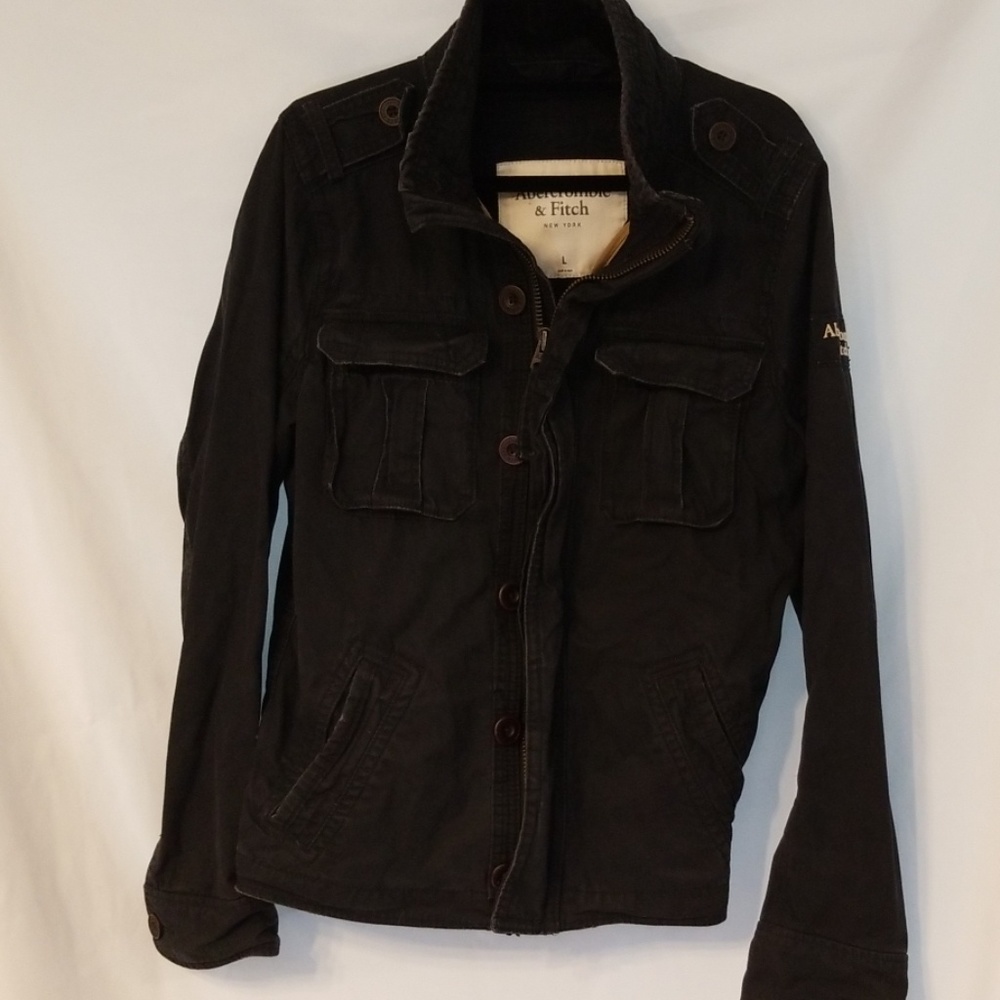 Distressed Army Jacket by Abercrombie